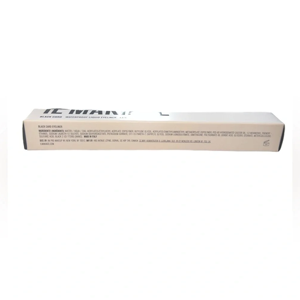 IL Makiage waterproof liquid eyeliner. Color: Black card. New in box. - Picture 2 of 6